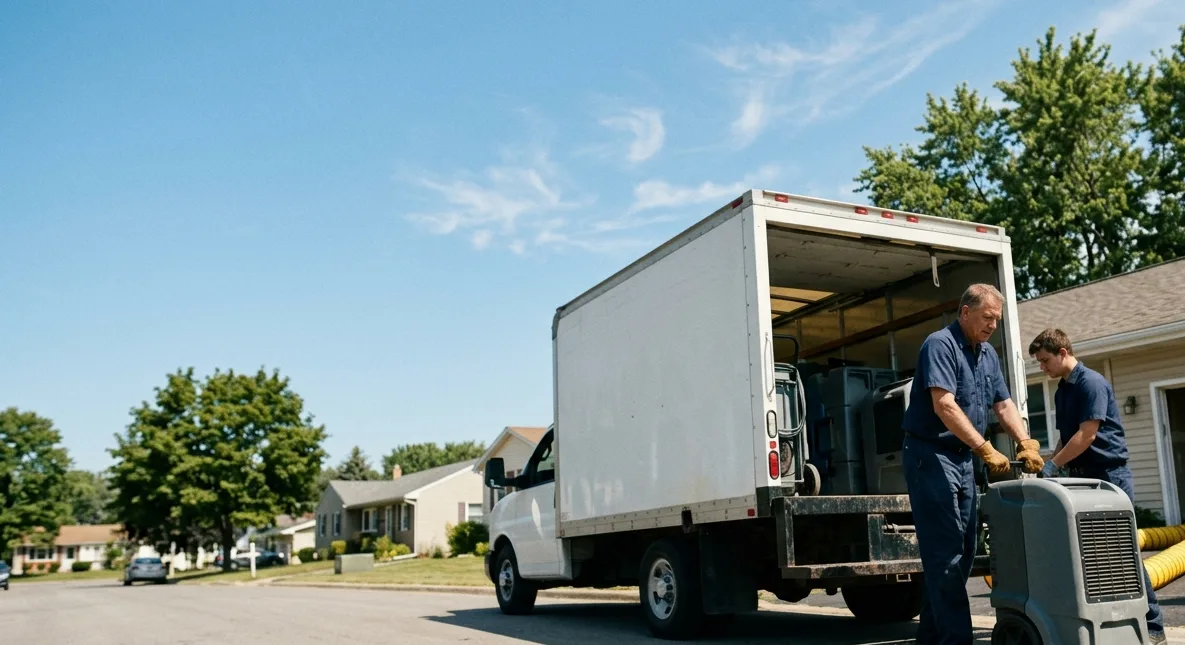Water Damage Cleanup in Kewanee, IL near me